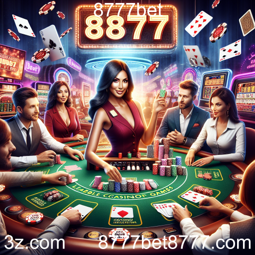 A Emoção do Cassino Ao Vivo no 8777bet: Jogando com Dealers Reais